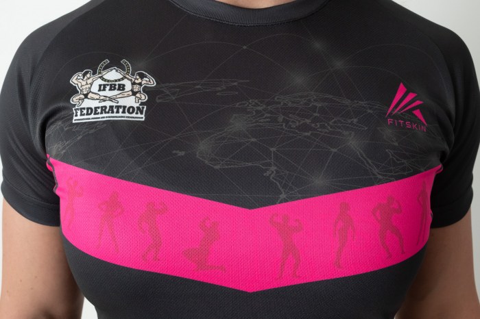 Women Polyester T-shirt IFBB Official [4]