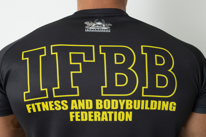 Tricou Poliester Masculin Oficial IFBB [6]