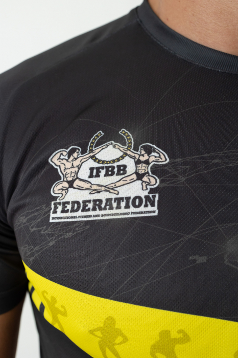 Tricou Poliester Masculin Oficial IFBB [5]