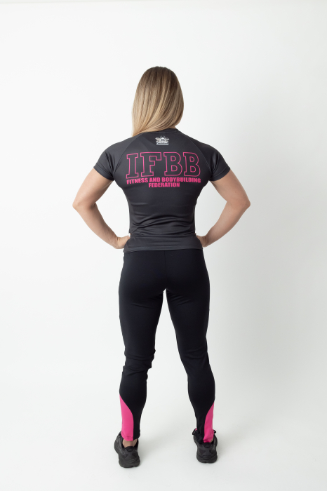 Women Polyester T-shirt IFBB Official [7]