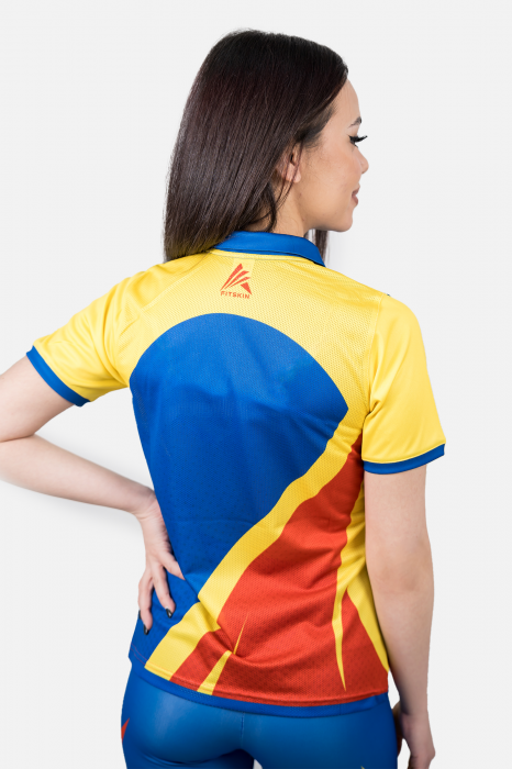 Women T-shirt Polo FITSKIN Romania [3]