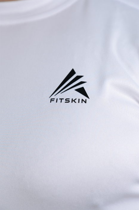 Tricou tehnic Fitskin Alb Juniori [2]