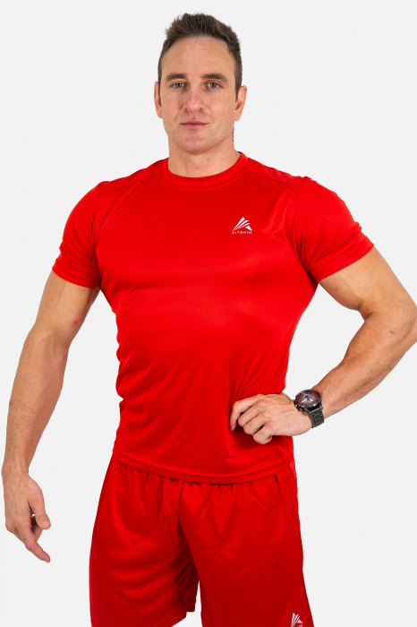 Tricou tehnic Fitskin Rosu Juniori [1]