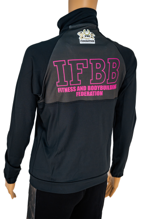Women Polyester Tracksuit Jacket IFBB Official [2]