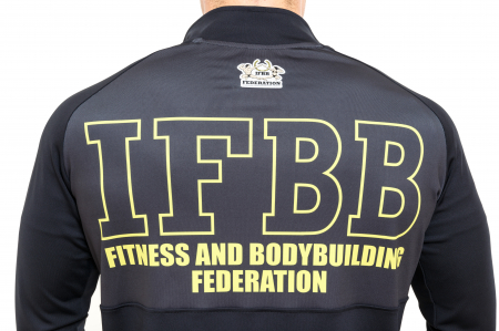 Men Polyester Tracksuit Jacket IFBB Official [6]