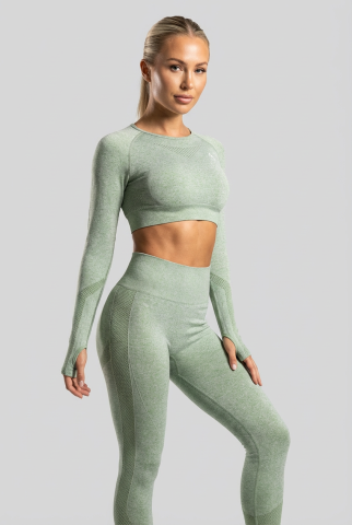 Seamless - Bustiera FITSKIN Second Skin Celadon