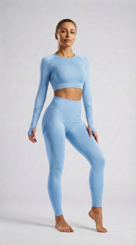 Seamless - Colant FITSKIN Second Skin Cobalt Blue