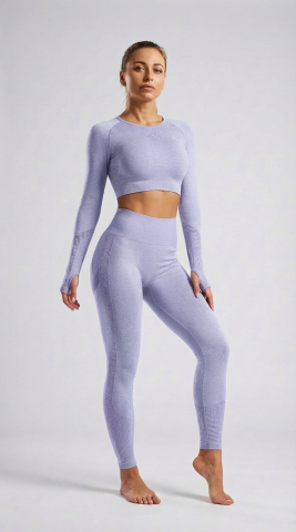 Seamless - Colant FITSKIN Second Skin Lilac Blush