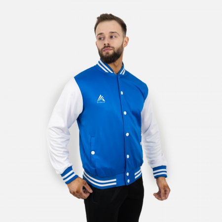 Hoodies & Jackets - Jacket College FITSKIN Blue