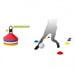 Gym Equipment - SET OF 60 MARKER CONES WITH STAND
