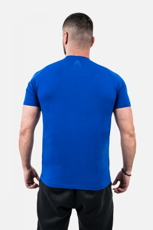 Tricou Fitskin Masculin Bumbac FTSKN Albastru [2]