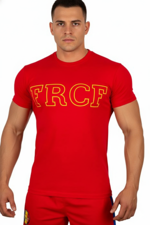 T-shirts - FRCF OFFICIAL MEN'S COTTON T-SHIRT RED