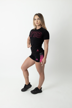 Imbracaminte - Tricou Bumbac Feminin Oficial IFBB