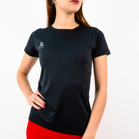 T-shirts - T-shirt Women FITSKIN Basic Black