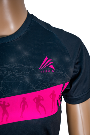 Women Polyester T-shirt IFBB Official [2]