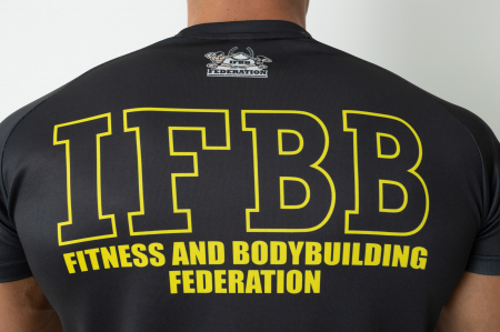 Tricou Poliester Masculin Oficial IFBB [5]