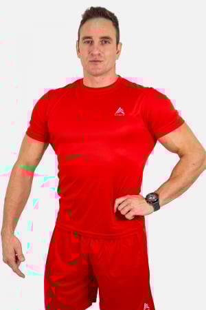 Clothing - Fitskin Technical T-Shirt Red Juniors