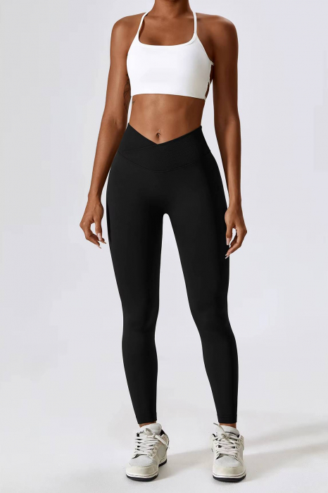 Colanti modelatori cu talie inalta Vee-Shape, Negru [2]