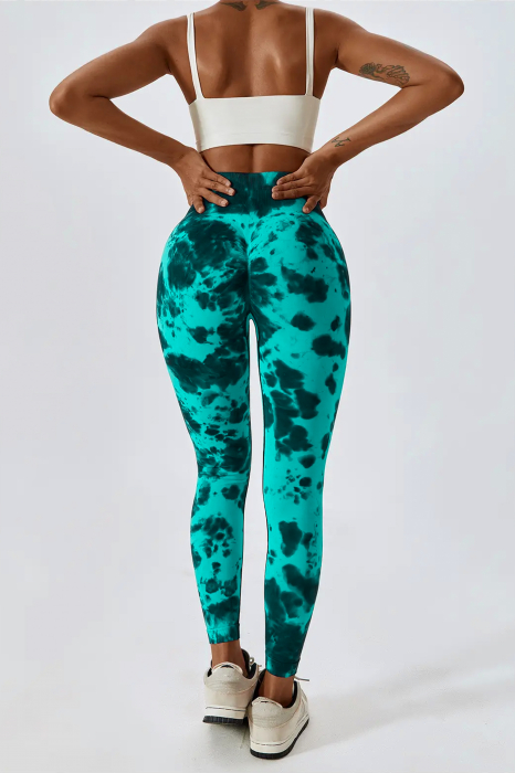 Colanti fitness modelatori Splash Pro, Turcoaz [5]