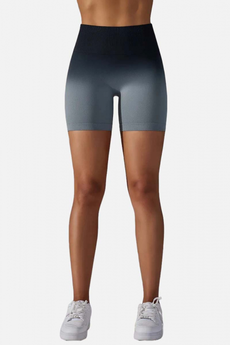 Colanti scurti modelatori Rainbow, gradient, negru/gri [3]