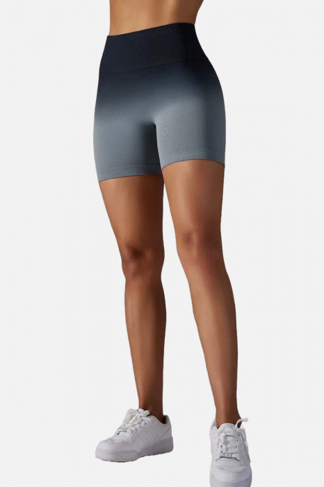 Colanti scurti modelatori Rainbow, gradient, negru/gri [2]