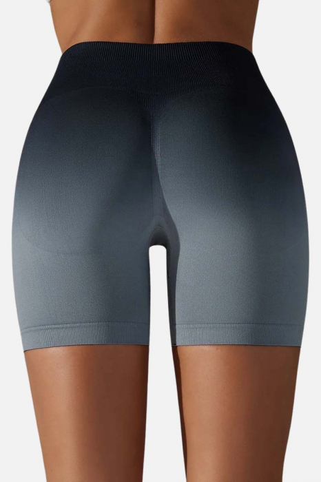 Colanti scurti modelatori Rainbow, gradient, negru/gri [5]