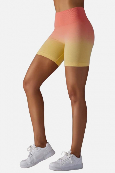 Colanti scurti modelatori Rainbow, gradient, rosu/galben [2]
