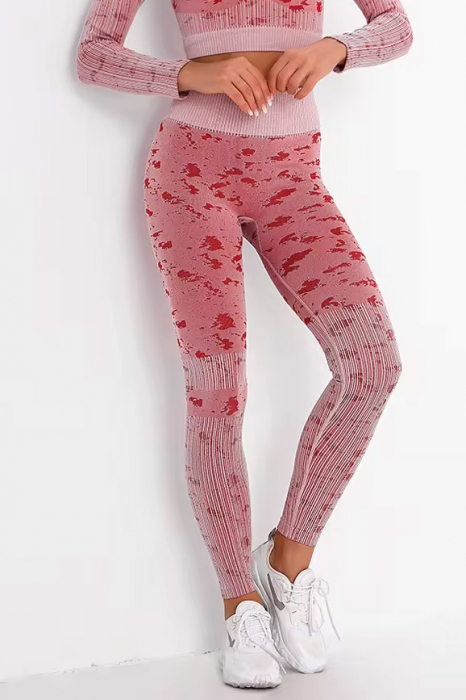 Colanti sport dama FiziOn Fire, Roze inchis [2]
