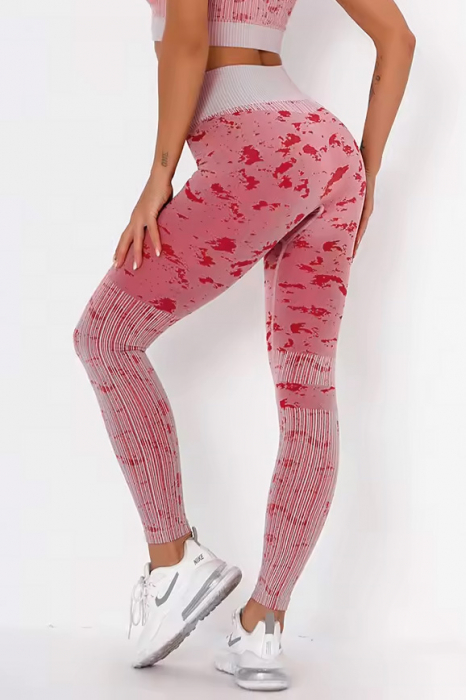Colanti sport dama FiziOn Fire, Roze inchis [4]