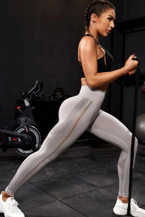 Colanti sport modelatori Air Waves, Gri deschis [3]