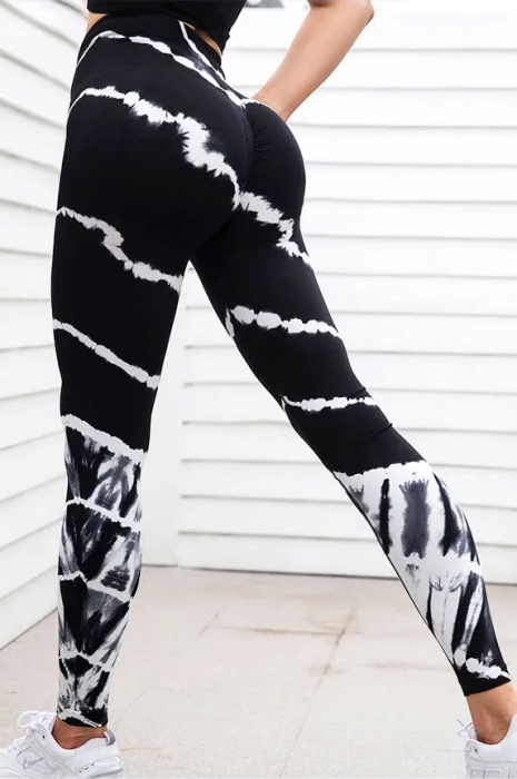 Colanti sport modelatori cu efect compresie Zenith, Negru [3]