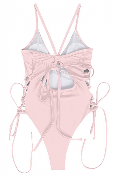 Costum de baie intreg Chania, Roz [5]