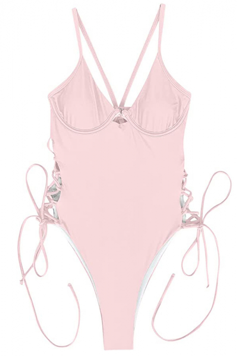 Costum de baie intreg Chania, Roz [4]