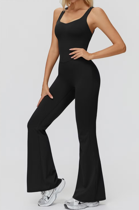 Salopera sport-eleganta Bella Flare, Negru [3]