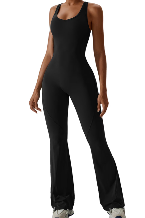 Salopeta fitness Flow Flare, Negru [4]