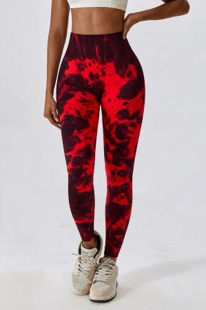 Colanti Marble - Colanti fitness modelatori Splash Pro, Rosu