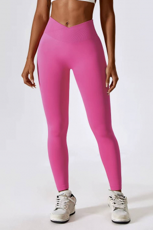 Colanti - Colanti modelatori cu talie inalta Vee-Shape, Roz