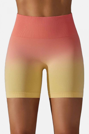 Colanti scurti modelatori Rainbow, gradient, rosu/galben [3]