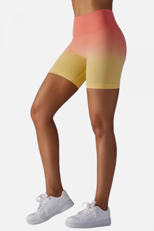 Colanti scurti modelatori Rainbow, gradient, rosu/galben [1]