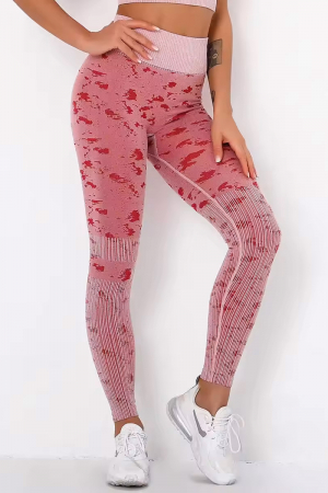 Colanti - Colanti sport dama FiziOn Fire, Roze inchis