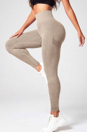 Colanti sport modelatori, texturati, Thunder-Dust, Bej [1]