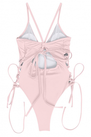 Costum de baie intreg Chania, Roz [4]
