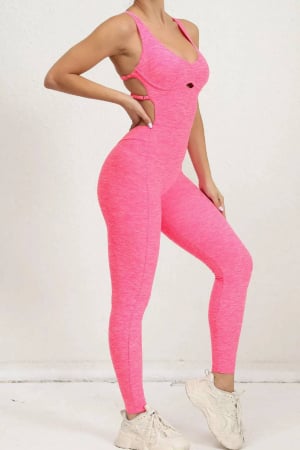 Reduceri - Salopeta sport modelatoare X-tra, Roz Intens