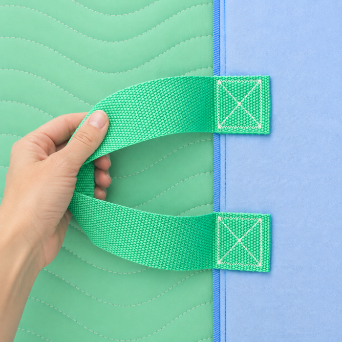 Aleza 8 Manere 90 x 200 pentru Repozitionare, Ridicare, Intoarcere Usoara, Impermeabila si Reutilizabila FizioTab®, Tip Cearceaf Absorbant, Protectie Saltea Lavabila [5]