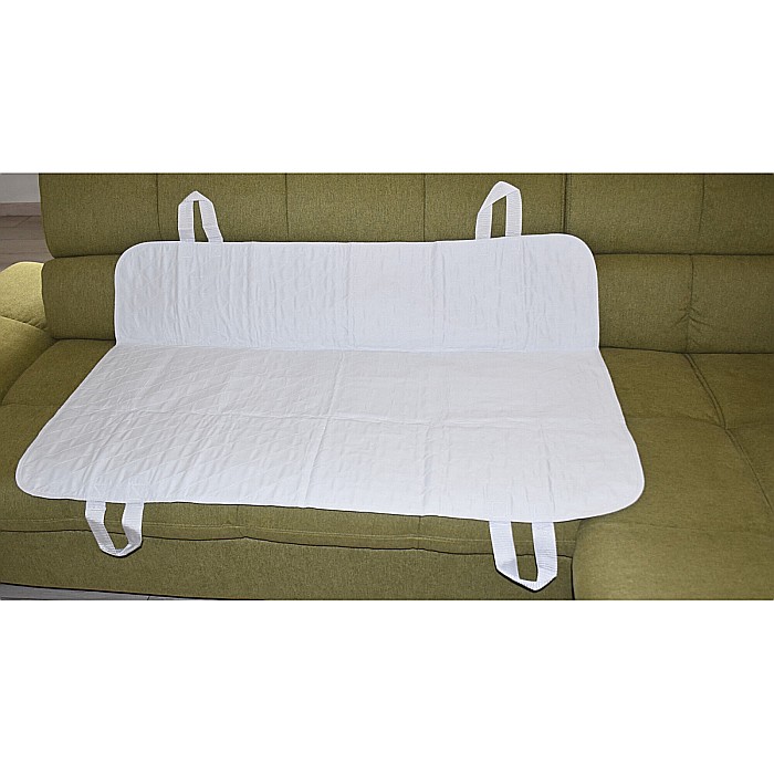 Aleza FizioTab® Mare cu MANERE pentru Manevrare Usoara, Protectie pentru Saltea Impermeabila, pentru Pacienti cu Incontinenta, Adulti si Copii, 131 X 90 cm, Bej [9]