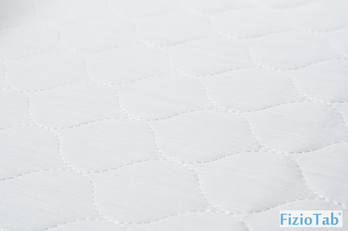 Aleza Impermeabila FizioTab®, Protectie Saltea Lavabila si Reutilizabila pentru Adulti si Copii, 90 x 85 cm, Roz/Alb [4]