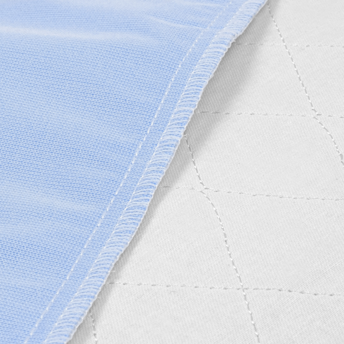 Aleza Manere 85 x 90 pentru Manevrare Usoara, Impermeabila si Reutilizabila FizioTab®, Tip Cearceaf Absorbant, Protectie Saltea Lavabila pentru Pacienti cu Incontinenta, Adulti si Copii, Albastru [3]