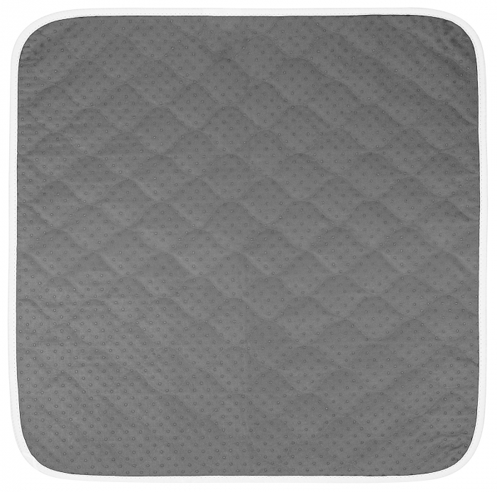 Aleza Scaun Reutilizabila, FizioTab®, Absorbantă si Lavabilă, pentru Adulti si Copii, Pacienti cu Incontinență, cu Suprafata speciala Anti-alunecare, 50 x5 0 cm, Gri/Alb, 2 bucati [7]