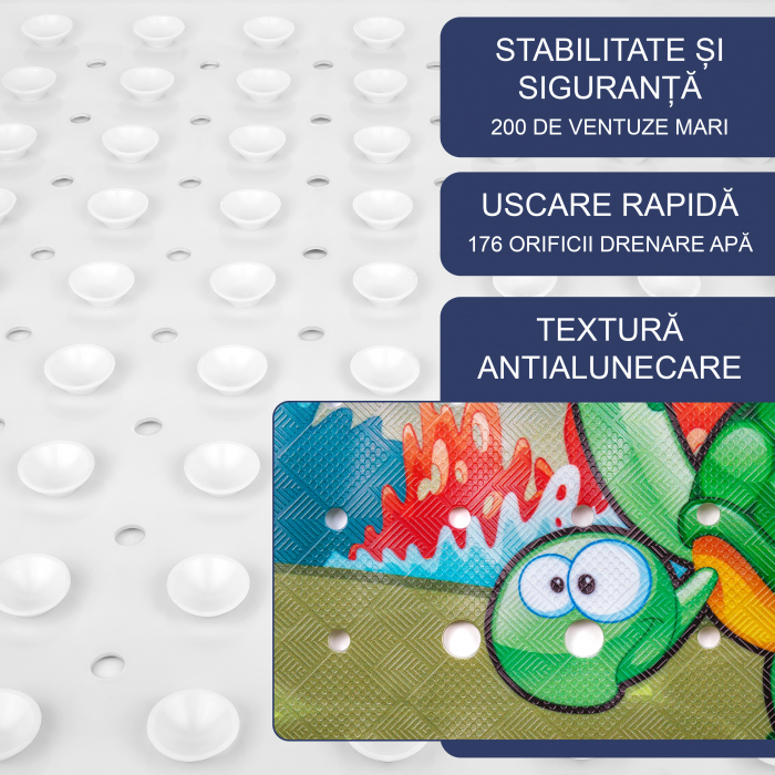 Covoras pentru cada, anti-alunecare, FizioTab®, 100×40 cm [4]