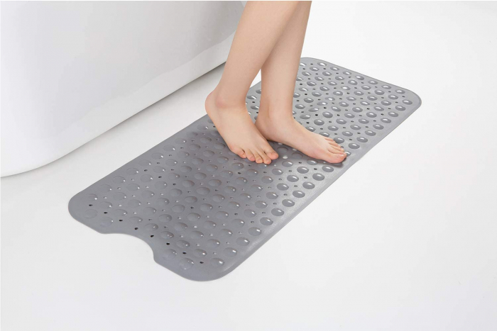 Covoras pentru cada, anti-alunecare, FizioTab®, 100x40 cm, Gri [7]